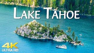 Tahoe Lake (4K Video Ultra HD) - Beautiful Peaceful Landscape of Nature - Soothing Relaxing Music