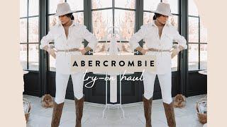 Abercrombie Try On Haul | Winter 2021 Outfit Ideas | Alexandra Sash