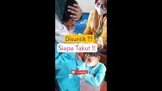 Disuntik ?? Siapa Takut !! #shorts #viral #video #fyp #viralvideo #sekolah #suntikvaksin #anak