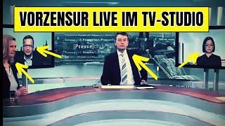 Anrufer offenbart Vorzensur live im TV Studio