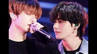 Jungkook's voice changes a lot when he is around Taehyung (Taekook analysis)