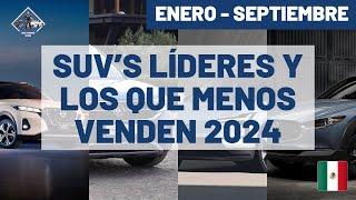 Los SUV'S LÍDERES en sus segmento (hasta 09/2024) | Daniel Chavarría