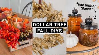 INCREDIBLE Dollar Tree Fall DIYs  High-End Fall Home Decor for $1