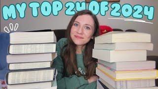 my top 24 books of 2024!  | bookmas day 12!