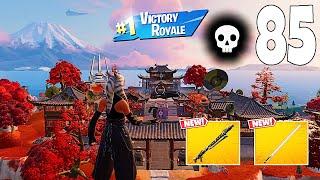 85 Elimination Solo Vs Squads "Zero Build" Gameplay Wins (NEW Fortnite Chapter 6 PC)