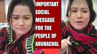 Nimi Taba Talks About Important Issues Of Arunachal Pradesh #arunachalpradesh