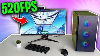 I Built an AFFORDABLE PC that runs Fortnite at 520+ FPS