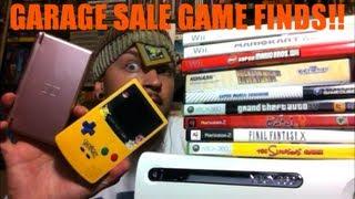 GARAGE SALE GAME FINDS!! | Scottsquatch