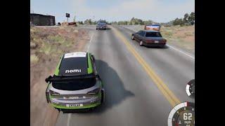 Drifting in Utah in Beamng Drive