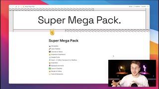 Introducing Super Mega Pack - Everything you need for your Webflow workflow.