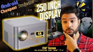 HY350 Projector Review | 4K Video Support | Highest Quality Smart Android Projector 2GB/32GB |