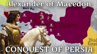 Alexander the Great (ALL PARTS): Conquest of Persia, Mapped - Ancient History DOCUMENTARY