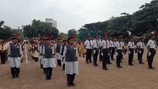 NCC Cadets in B.A.K.A.P English Medium School, on 15 August 2024.