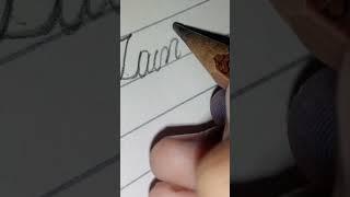 Calligraphy Zainab name l. #calligraphy #ytshort