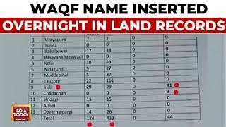 WAQF Controversy: Shocking WAQF Fakery Out In Karnataka, Farmers Kept In Dark, Land Records Forged