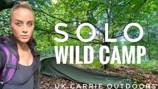 SOLO BIVVY CAMP | WILD CAMPING UK | SNUGPAK BIVVY