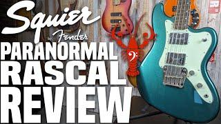 Squier Paranormal Rascal Bass - Ridiculous Retro Vintage Tone Machine! - LowEndLobster Review