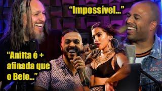 QUEM É MAIS AFINADO: BELO OU ANITTA? | Análise Vocal - Renato Max e Leandro Voz [REACT]