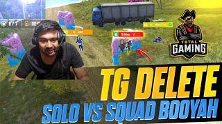 TG DELETE ON FIRE | 1v4 Clutch | ROCKY & RDX LIVE