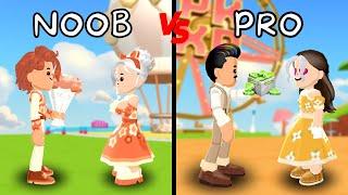 NOOB VS PRO IN VALENTINE'S UPDATE IN PK XD ️