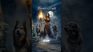 Invoke wisdom & power of Hecate with this prayer #hecate #night #prayer #goddess #light #moon #dog