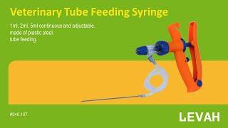 LEVAH -Veterinary Tube Feeding Syringe, Continuous Syringe, Injector China factory supplier