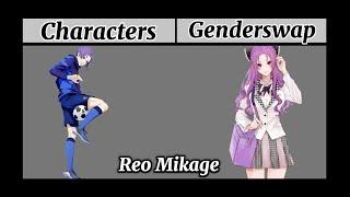 BLUE LOCK CHARACTERS GENDERSWAP [[ BOYS INTO GIRLS ]] | 2024 | Rabbitplayz