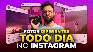 Como postar fotos diferentes todo dia no seu Instagram de fotografia