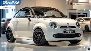 New 2025 Fiat 500 Unveiled - the most famous fiat vehicle?