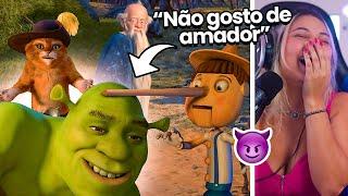 esse filme do SHREK so tem piada de duplo sentido kkkk