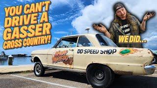 Built in 30 Days, Drove It Across the Country — Our Gasser Nova Breakdown