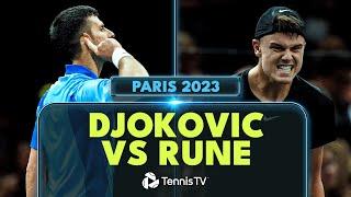 Novak Djokovic vs Holger Rune THRILLER!  | Paris 2023 Highlights