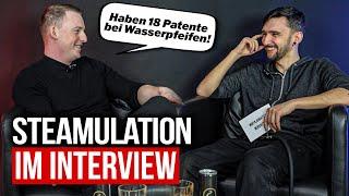 STEAMULATION im Interview | Insgesamt 18 Patente und Gebrauchsmuster bei Wasserpfeifen!