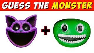 Guess The Monster By Emoji & Voice | Poppy Playtime Chapter 3 + Garten Of Banban 7 | Quiz DTM