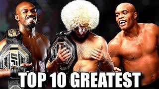 GREATEST UFC Fighters of All Time...(MMA GOATs)
