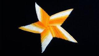 Hand Embroidery; Star Embroidery by Nakshi Kantha World