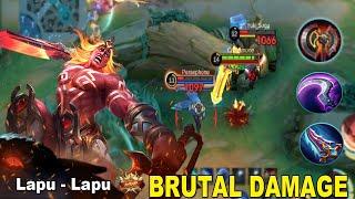 Brutal Damage Lapu-Lapu Gameplay ~ Best Build 2024 | Mobile Legends