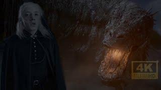 Aemond Targaryen Claims Dragon Vhagar  | House Of The Dragon | 4K