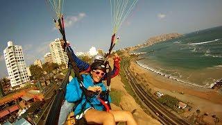 Paragliding in Lima, Peru - Amazing - 'Dan Does'