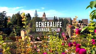 Generalife | Palace of Generalife & Gardens | Alhambra de Granada | Spain | Andalusia | Andalucia