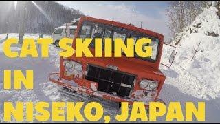 Cat Skiing in Niseko Japan