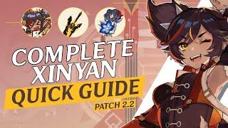 A Quick Start Guide To Xinyan | Weapons, Artifacts, Builds | Genshin Impact