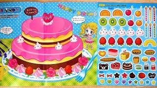 [Sticker Play] 스위트 파티시에 매직 스티커북 | 케익 과자 스티커를 예쁘게 꾸미기 | Sweet Patissier Cake Cookie Sticker Book