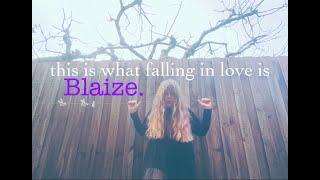 Blaize - This Is What Falling In Love Is (Official Lyric Video)