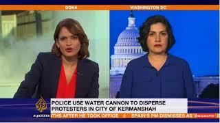 Negar Mortazavi on AJE talking about recent protests in Iran