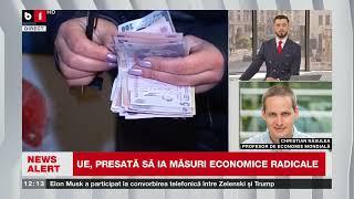 CH. NĂSULEA, PROF.  EC. MONDIALĂ, DESPRE UN POTENȚIAL RĂZBOI COMERCIAL ÎNTRE UE ȘI SUA_Știri B1TV