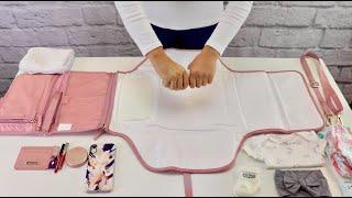 Portable Baby Changing Pad (WITH DETACHABLE SHOULDER STRAPS) AMILLIARDI