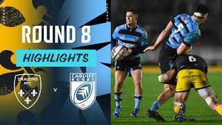 Dragons RFC v Cardiff | Highlights | Round 8 | URC 24/25