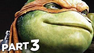 TEENAGE MUTANT NINJA TURTLES SHREDDER'S REVENGE Walkthrough Gameplay Part 3 - MICHELANGELO (TMNT)