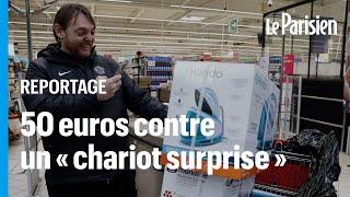 Ces clients achètent un « chariot surprise » 50 euros sans savoir ce qu'il contient